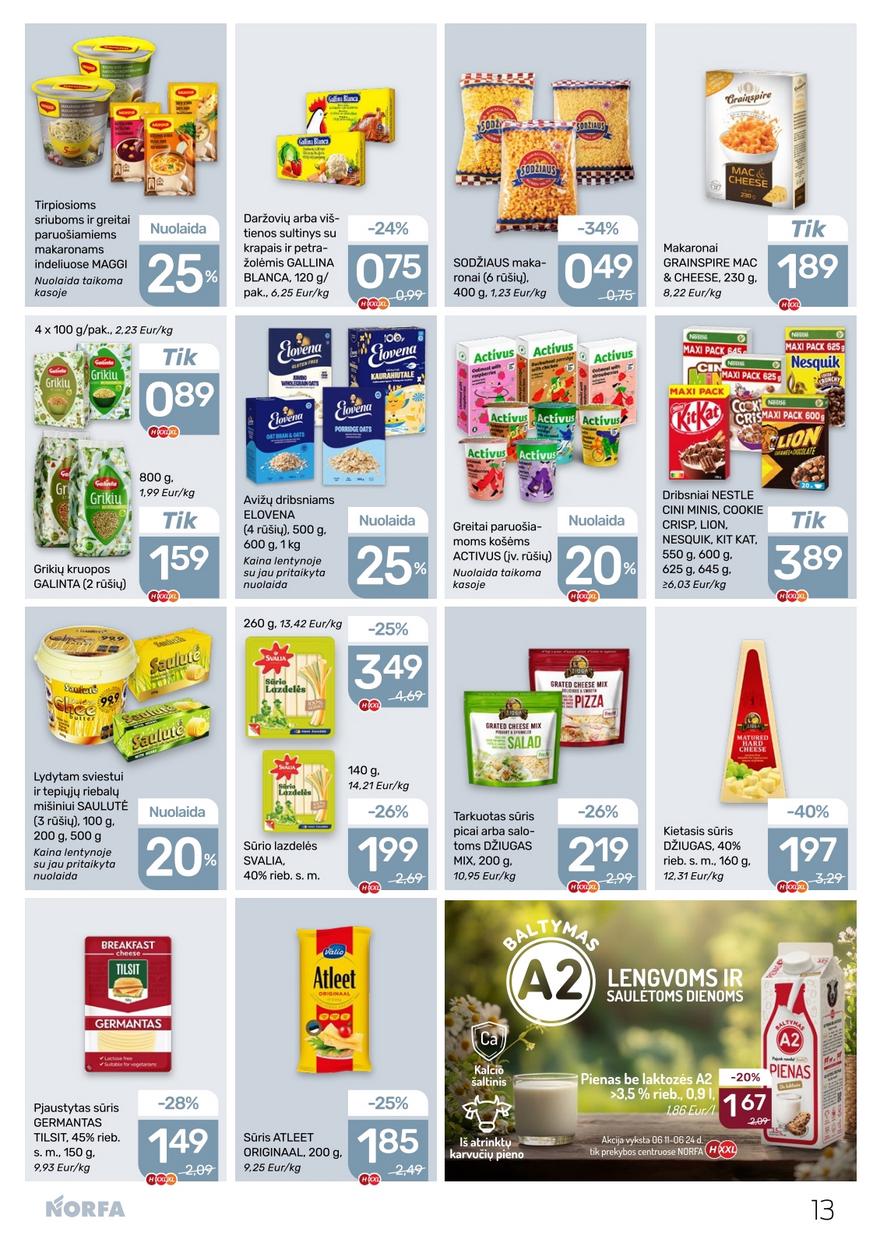 Norfos leidinys akcijos nuo 
  2026-06-11 iki 
  2026-06-24 | Leidinukas.lt puslapis 13