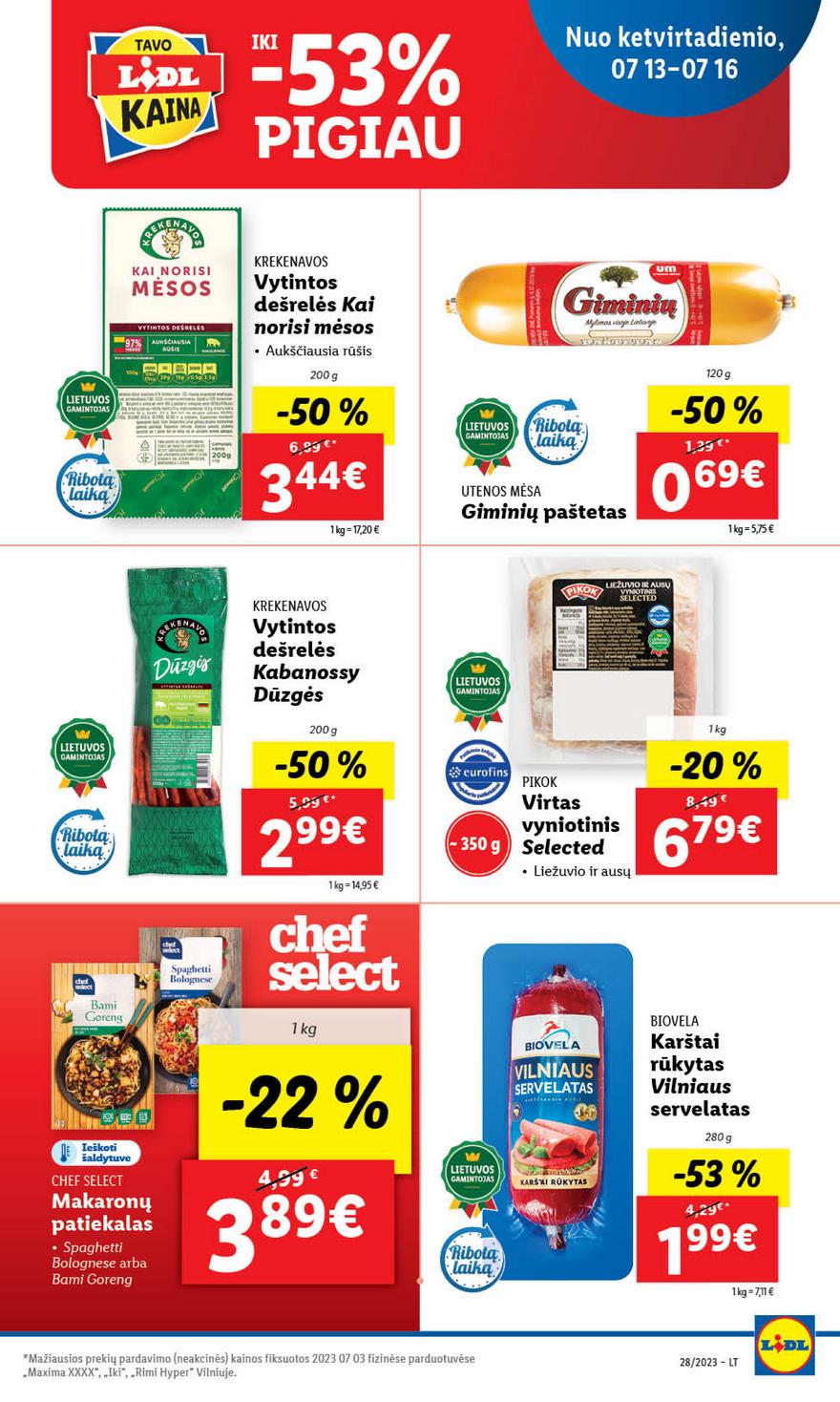 Lidl pasiūlymai akcijos nuo 
  2023-07-10 iki 
  2023-07-16 | Leidinukas.lt puslapis 51