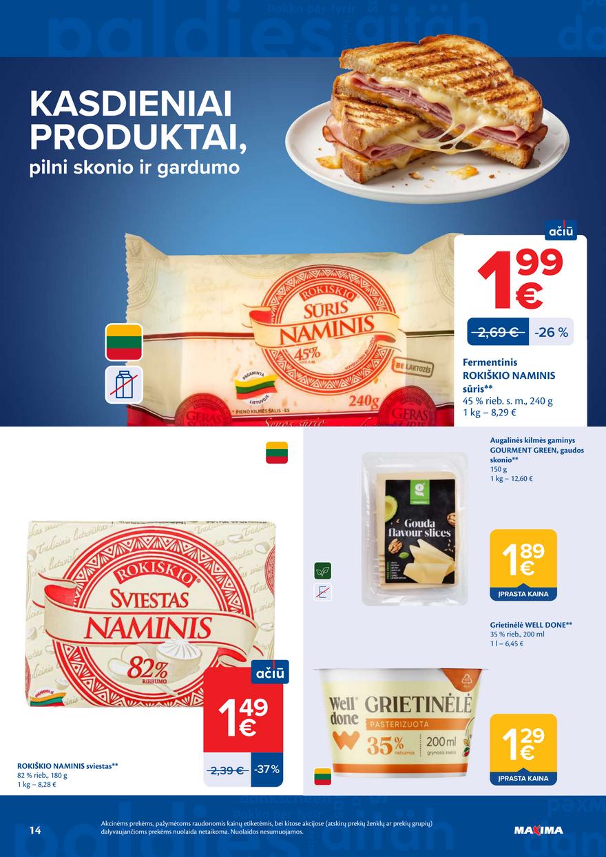 Maxima leidinys akcijos nuo 
  2026-06-02 iki 
  2026-06-08 | Leidinukas.lt puslapis 14
