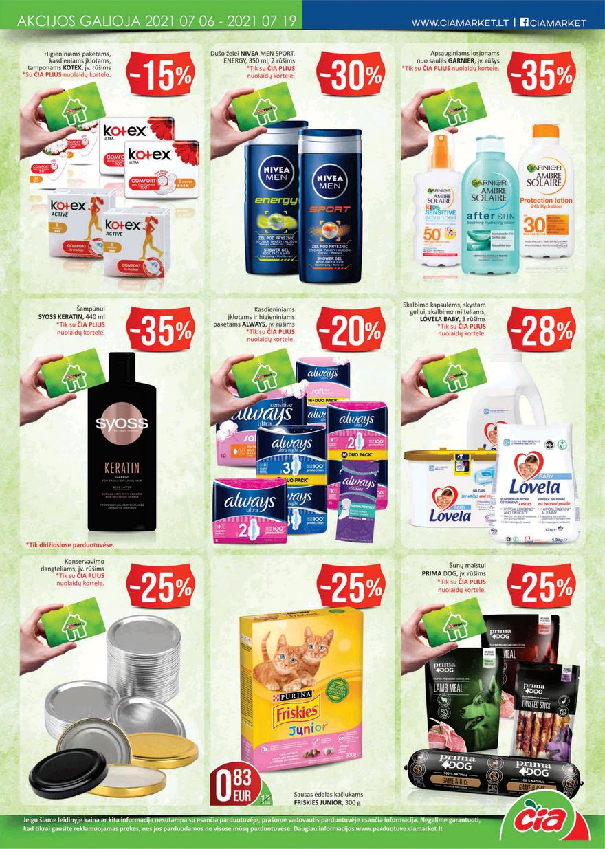 Čia market leidinys akcijos nuo 
  2021-07-06 iki 
  2021-07-19 | Leidinukas.lt puslapis 13
