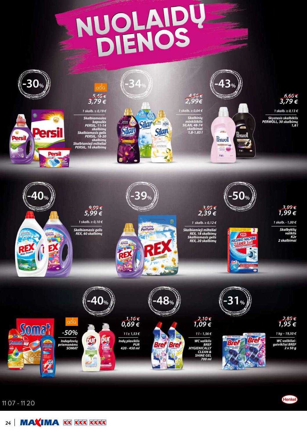 Maxima kaininis leidinys akcijos nuo 
  2019-11-07 iki 
  2019-11-20 | Leidinukas.lt puslapis 24