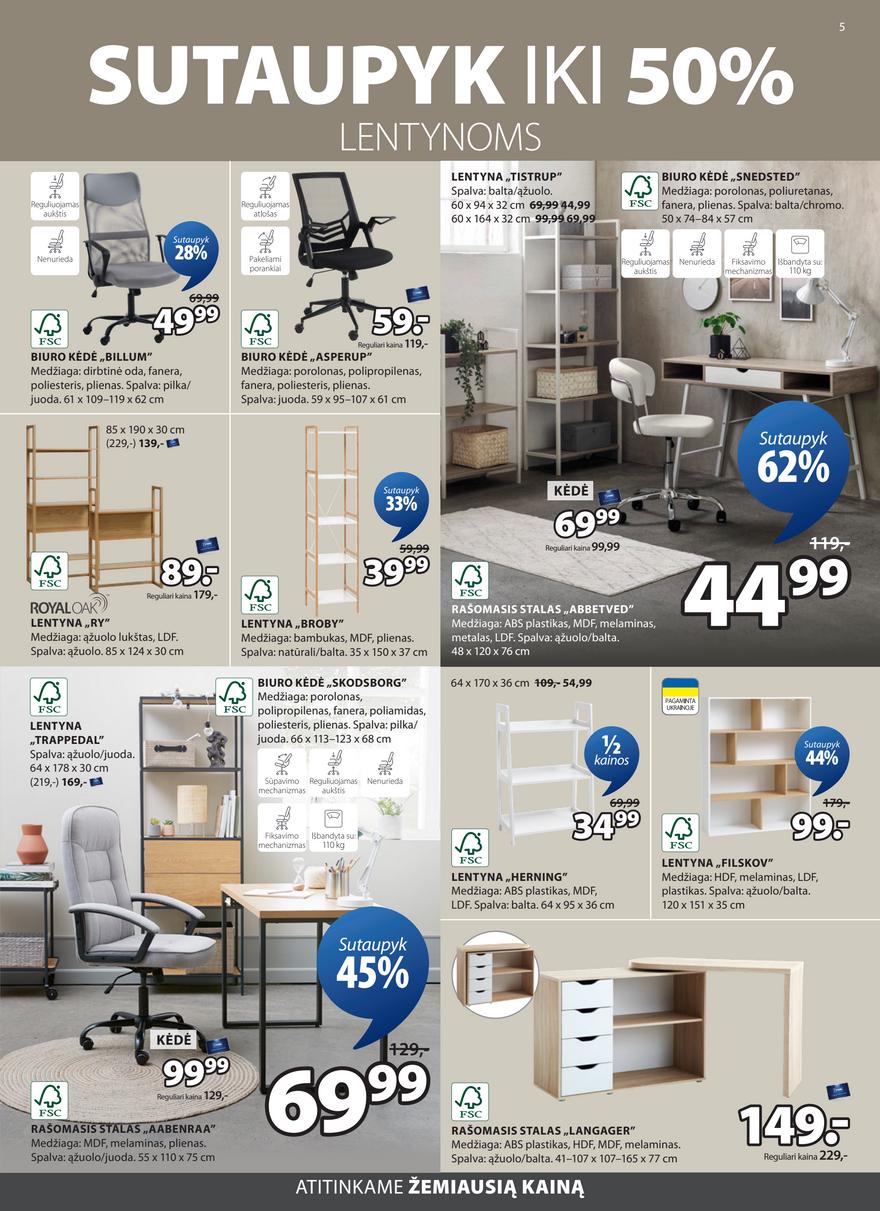 Jysk leidinys akcijos nuo 
  2025-09-23 iki 
  2025-09-29 | Leidinukas.lt puslapis 5