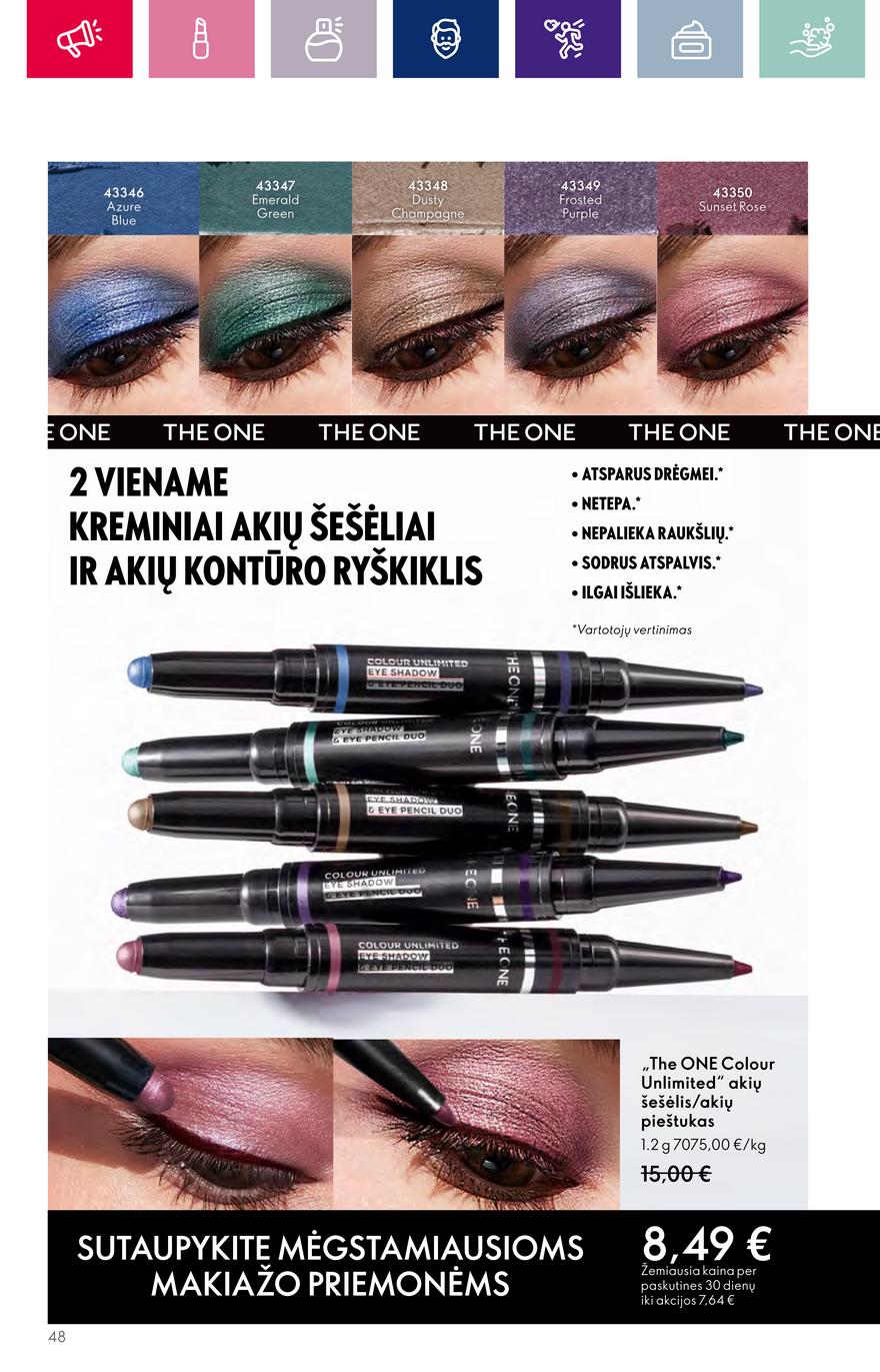 Oriflame katalogas akcijos nuo 
  2023-09-13 iki 
  2023-10-03 | Leidinukas.lt puslapis 48