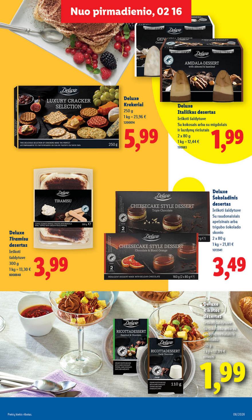 Lidl leidinys akcijos nuo 
  2026-02-16 iki 
  2026-02-22 | Leidinukas.lt puslapis 13
