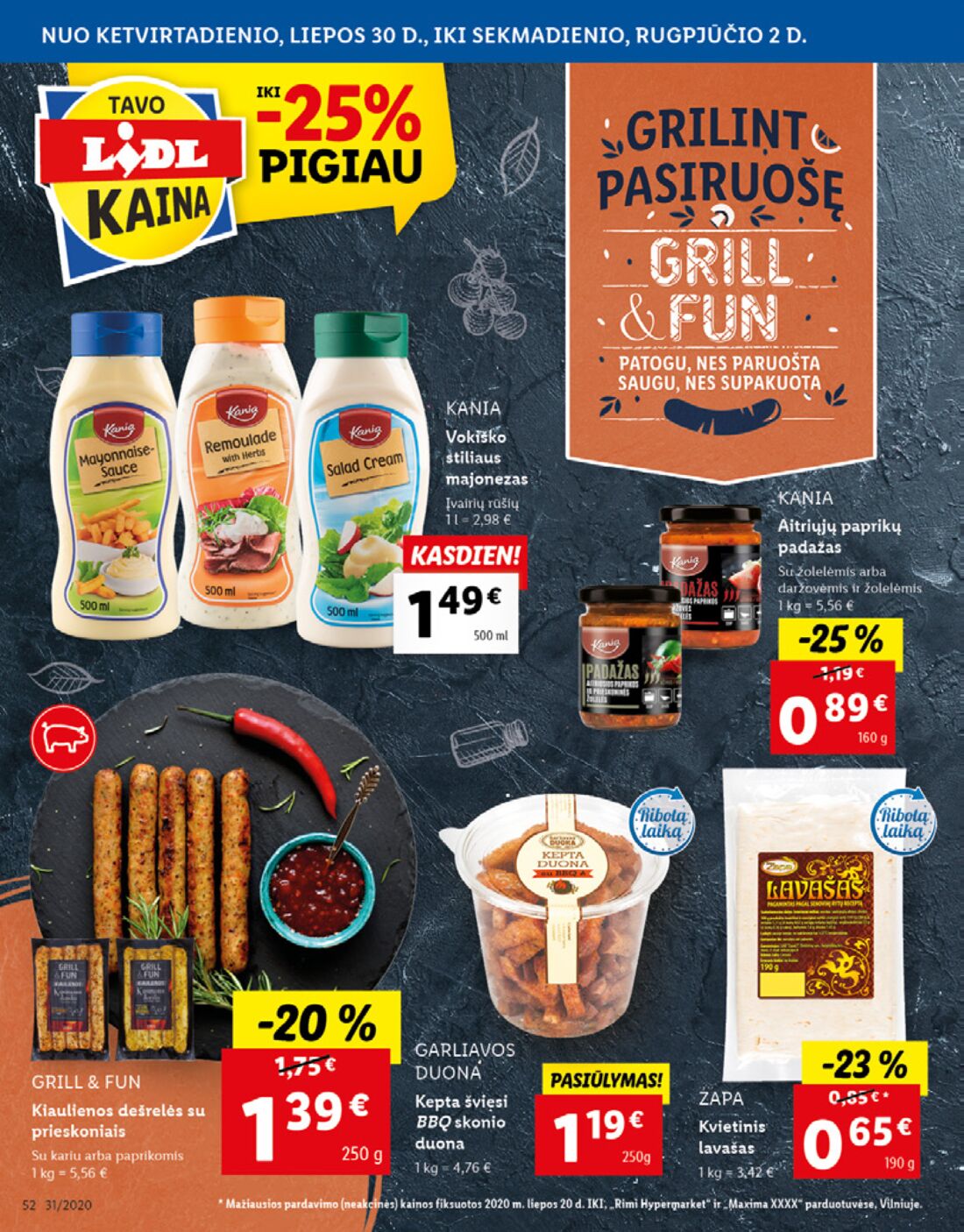 Lidl savaitinis leidinys akcijos nuo 
  2020-07-27 iki 
  2020-08-02 | Leidinukas.lt puslapis 52