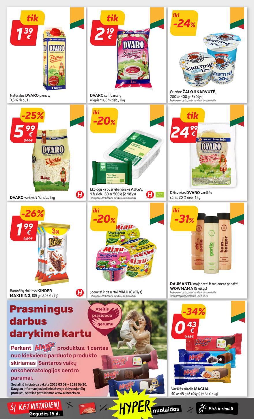 Rimi savaitinis leidinys 20 akcijos nuo 
  2025-05-13 iki 
  2025-05-19 | Leidinukas.lt puslapis 24