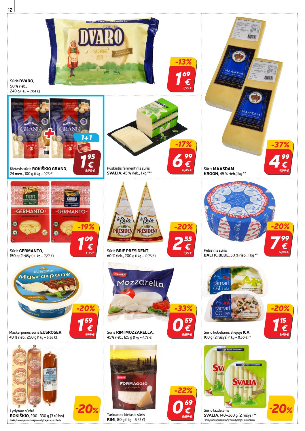 Rimi savaitinis leidinys akcijos nuo 
  2019-06-25 iki 
  2019-07-01 | Leidinukas.lt puslapis 12