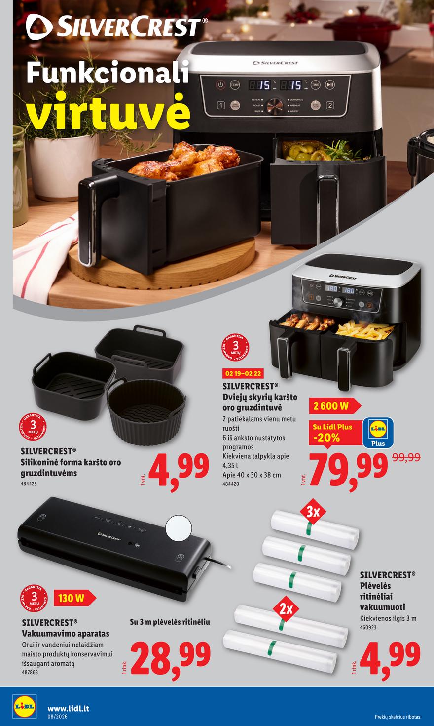 Lidl leidinys naujas akcijos nuo 
  2026-02-16 iki 
  2026-02-22 | Leidinukas.lt puslapis 20