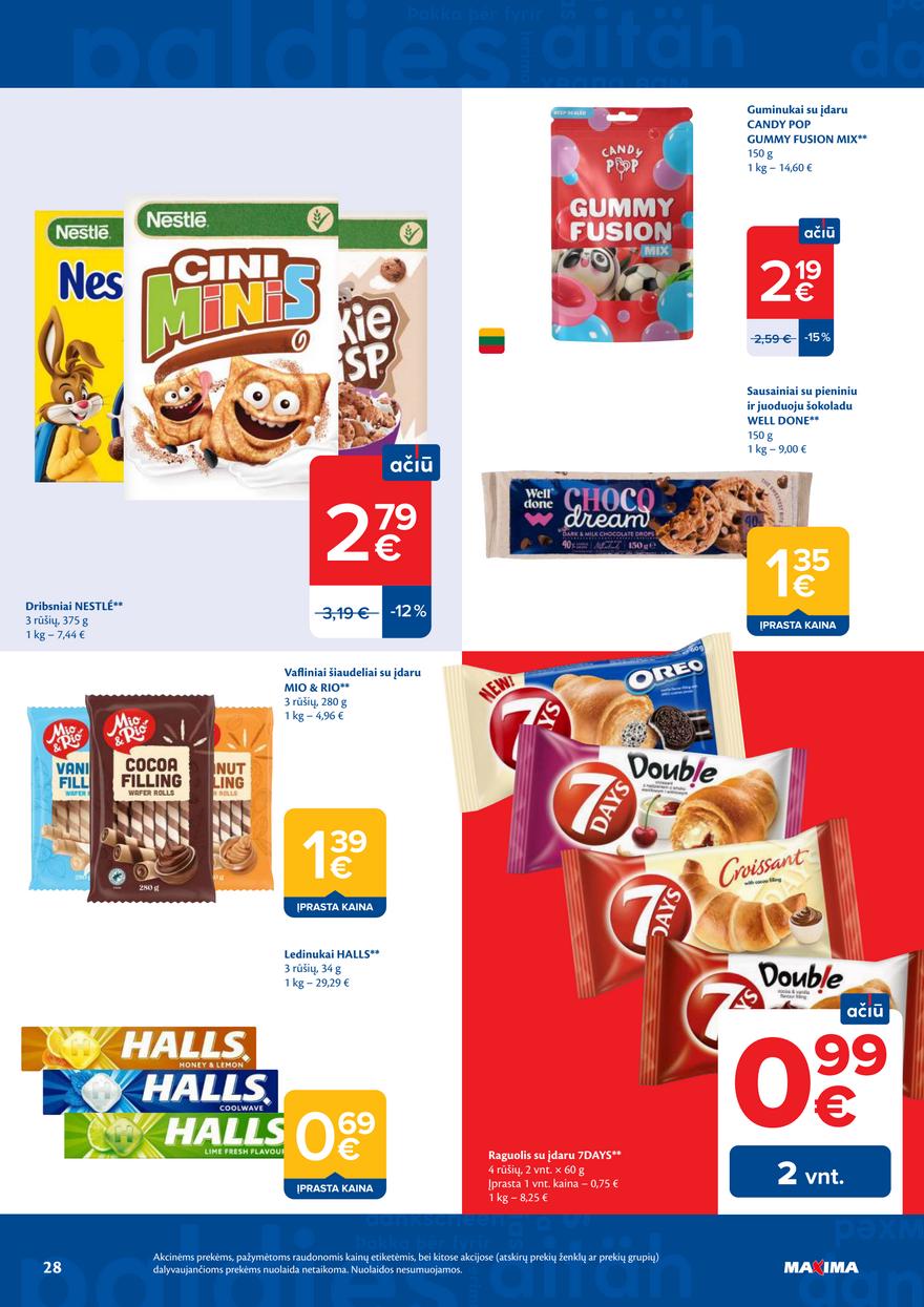 Maxima leidinys akcijos nuo 
  2026-05-05 iki 
  2026-05-11 | Leidinukas.lt puslapis 28