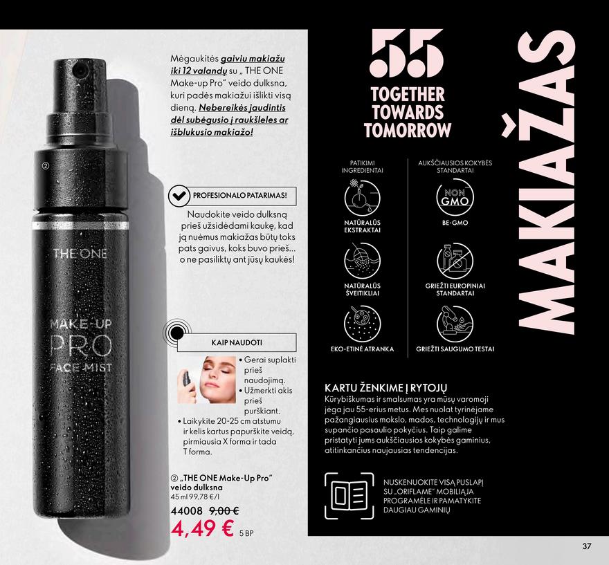 Oriflame katalogas akcijos nuo 
  2022-03-01 iki 
  2022-03-31 | Leidinukas.lt puslapis 37