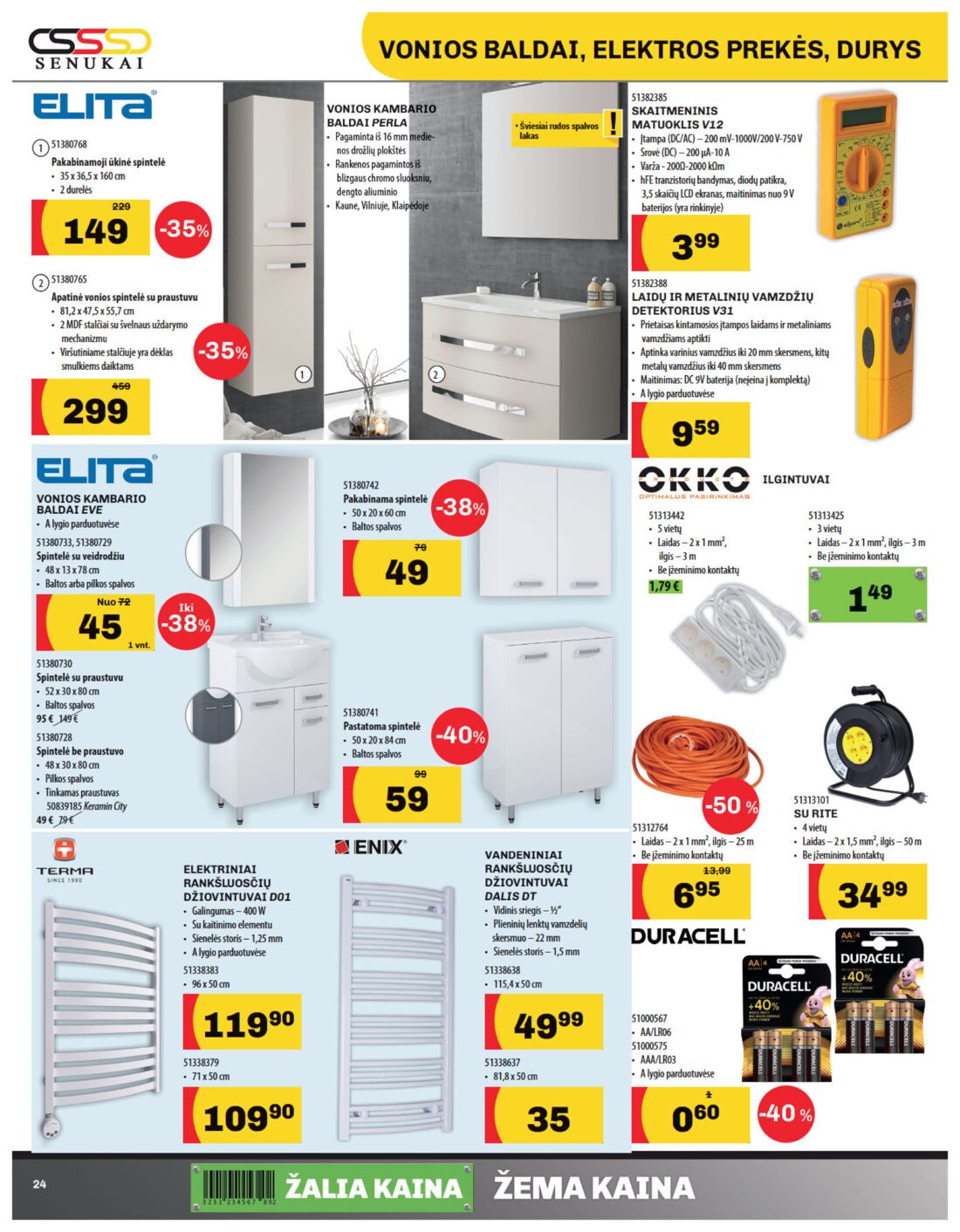 Senukai reklaminis leidinys akcijos nuo 
  2019-06-20 iki 
  2019-07-08 | Leidinukas.lt puslapis 24
