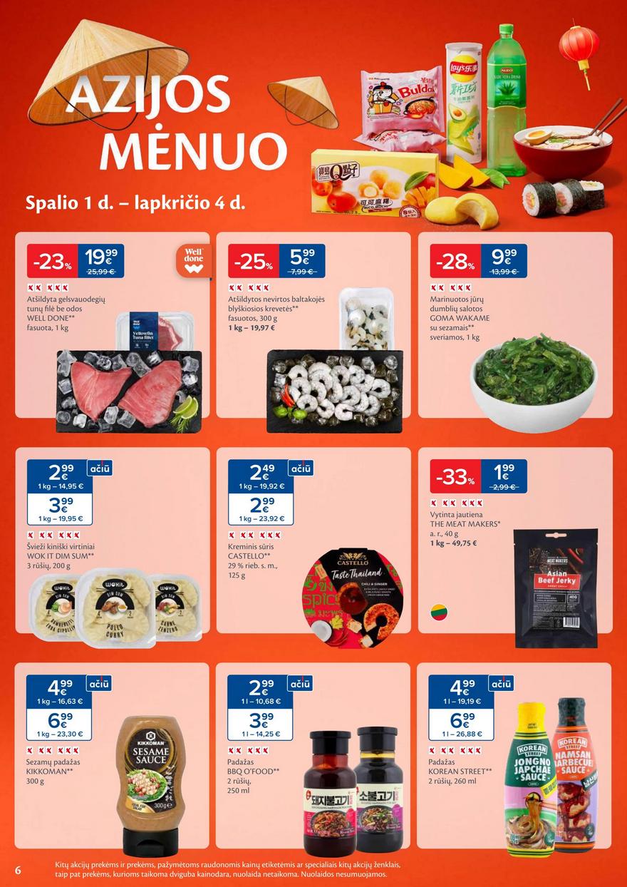 Maxima savaitinis leidinys 40 akcijos nuo 
  2024-10-01 iki 
  2024-10-07 | Leidinukas.lt puslapis 6