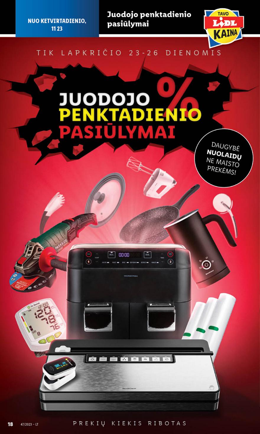 Ldil ne maisto prekių pasiūlymai akcijos nuo 
  2023-11-20 iki 
  2023-11-26 | Leidinukas.lt puslapis 18