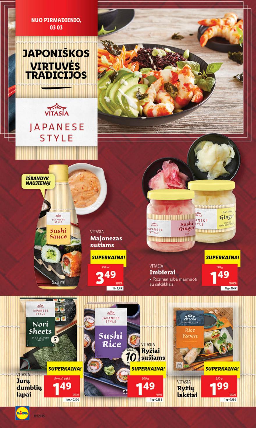 Lidl leidinys naujas akcijos nuo 
  2025-03-03 iki 
  2025-03-09 | Leidinukas.lt puslapis 14