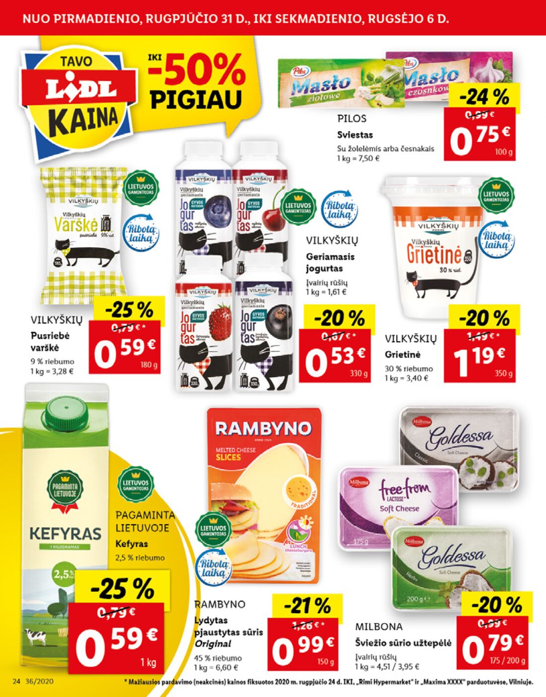 Lidl savaitinis leidinys akcijos nuo 
  2020-08-31 iki 
  2020-09-06 | Leidinukas.lt puslapis 24