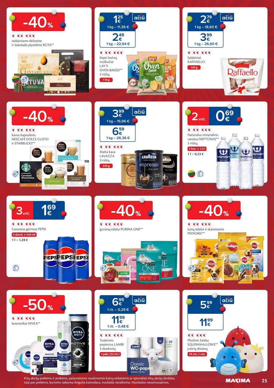 Maxima savaitinis leidinys 38 akcijos nuo
2024-09-17 iki
2024-09-23 | Leidinukas.lt puslapis 25