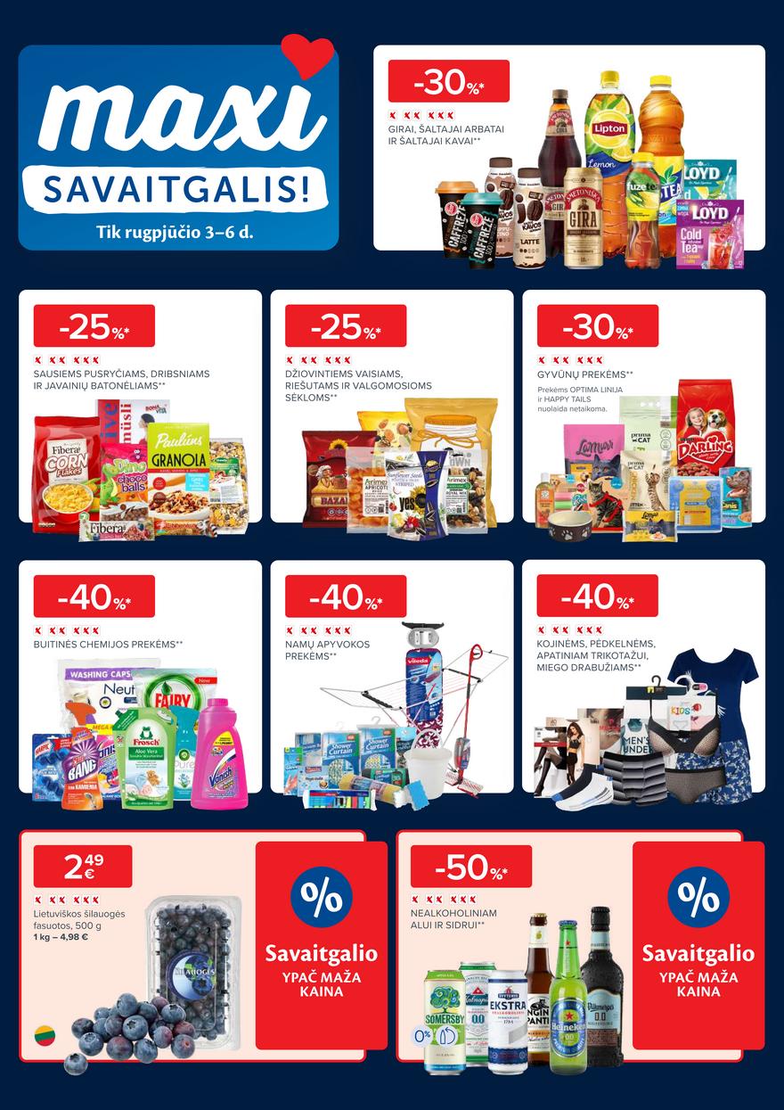 Maxima kaininis leidinys akcijos nuo 
  2023-08-01 iki 
  2023-08-07 | Leidinukas.lt puslapis 40