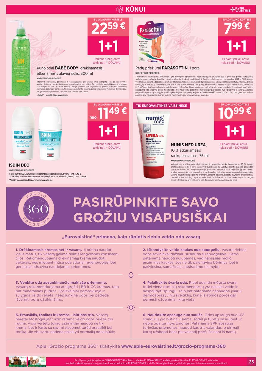Euro vaistinė leidinys akcijos nuo 
  2022-07-01 iki 
  2022-07-31 | Leidinukas.lt puslapis 25