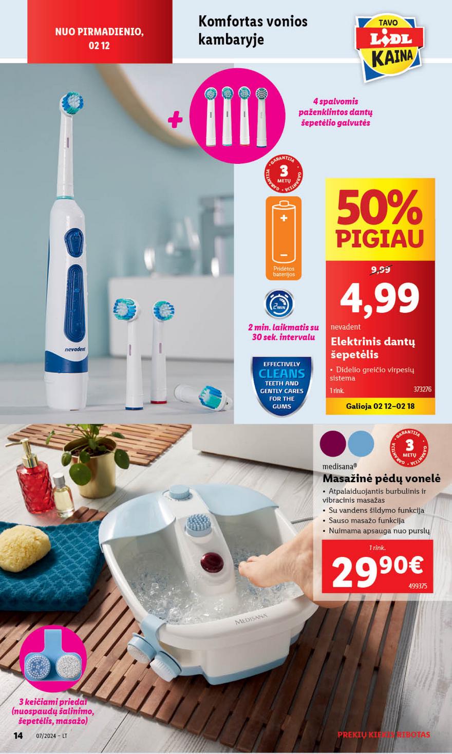 Ldil ne maisto prekių pasiūlymai akcijos nuo 
  2024-02-12 iki 
  2024-02-18 | Leidinukas.lt puslapis 14