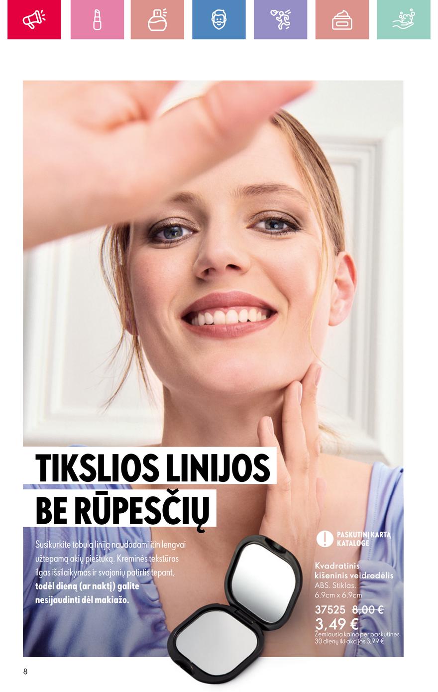 Oriflame katalogas akcijos nuo 
  2025-03-09 iki 
  2025-03-29 | Leidinukas.lt puslapis 8