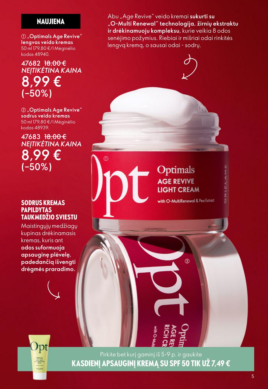 Oriflame katalogas akcijos nuo 
  2026-03-11 iki 
  2026-03-31 | Leidinukas.lt puslapis 5