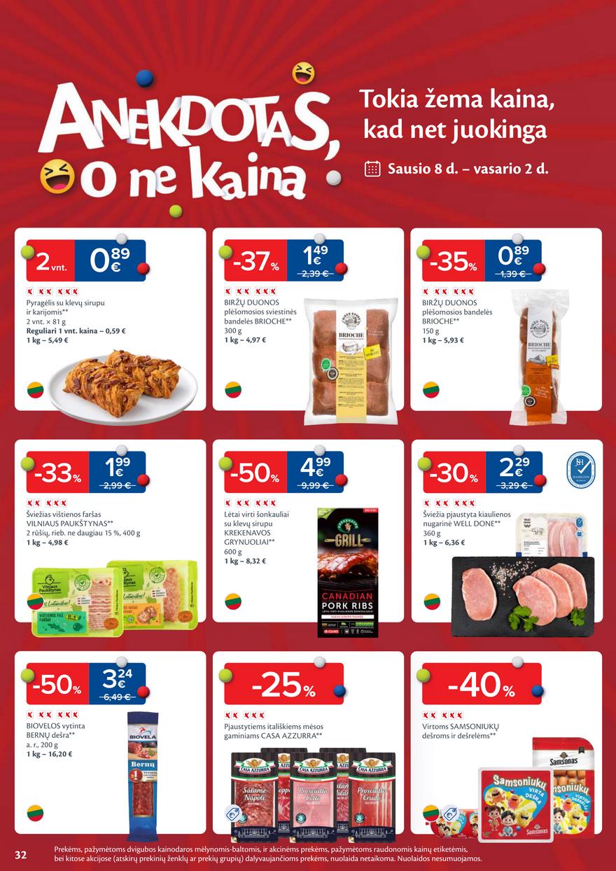 Maxima leidinys akcijos nuo 
  2026-01-20 iki 
  2026-01-26 | Leidinukas.lt puslapis 32