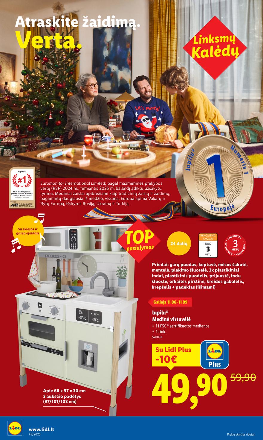Lidl ne maisto leidinys akcijos nuo 
  2025-11-03 iki 
  2025-11-09 | Leidinukas.lt puslapis 26