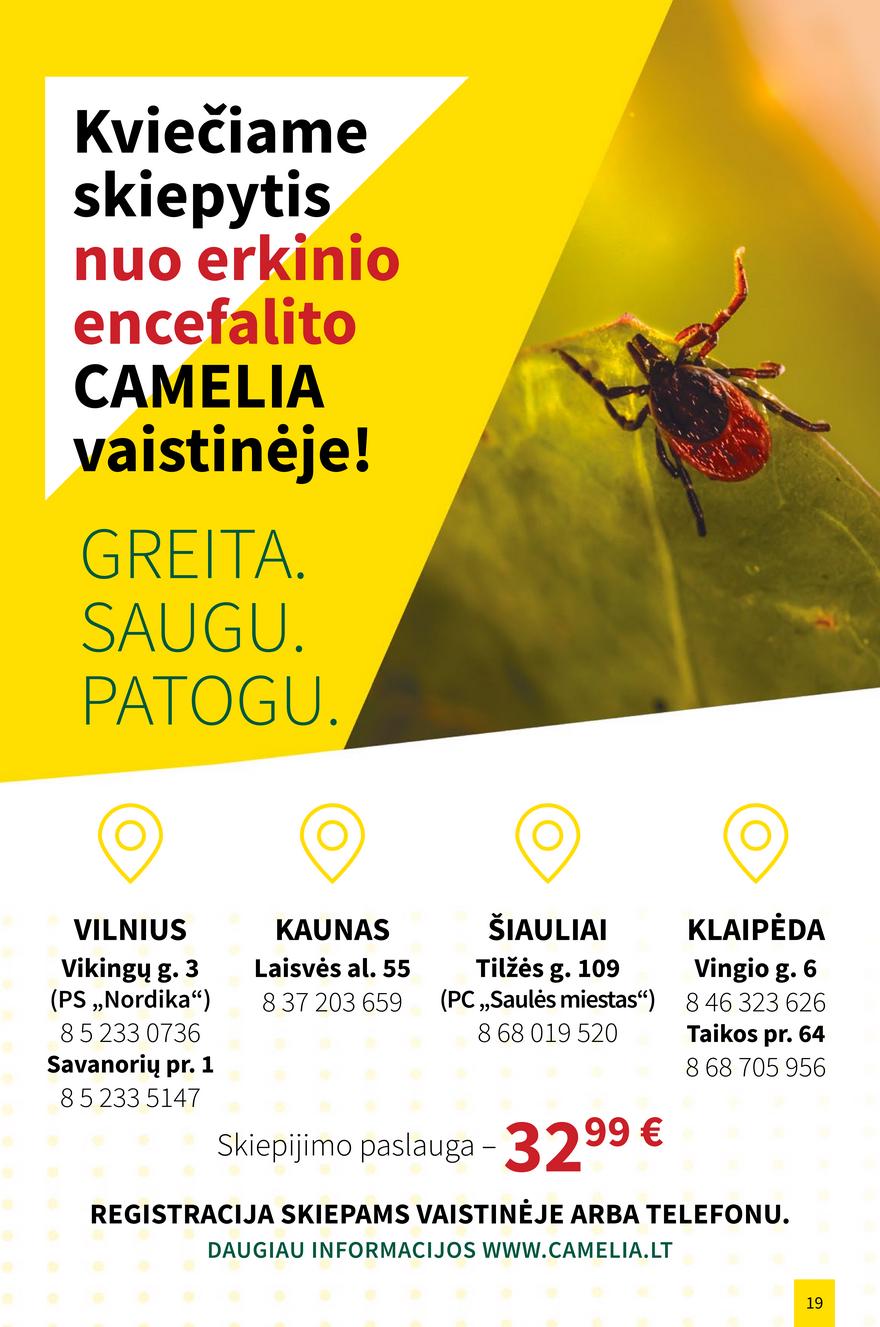 Camelia leidinys akcijos nuo 
  2021-08-01 iki 
  2021-08-31 | Leidinukas.lt puslapis 19