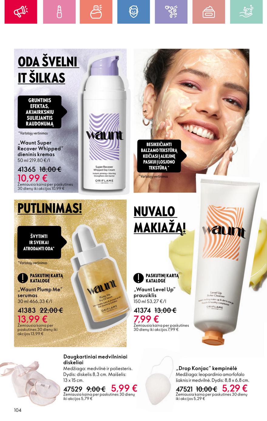 Oriflame katalogas akcijos nuo 
  2025-06-22 iki 
  2025-07-12 | Leidinukas.lt puslapis 104