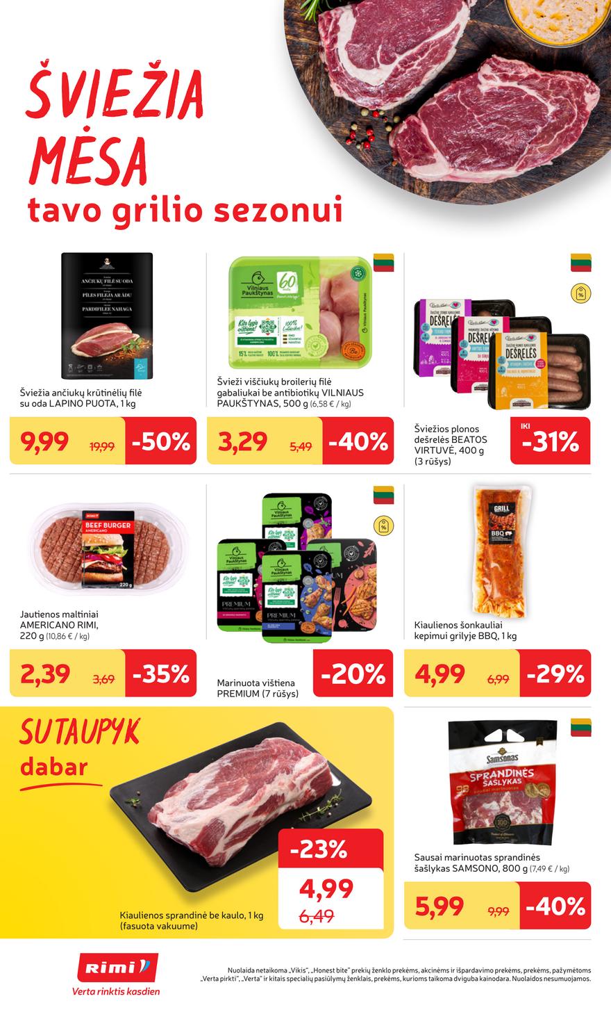 Rimi savaitinis leidinys 29 akcijos nuo 
  2025-07-15 iki 
  2025-07-21 | Leidinukas.lt puslapis 6