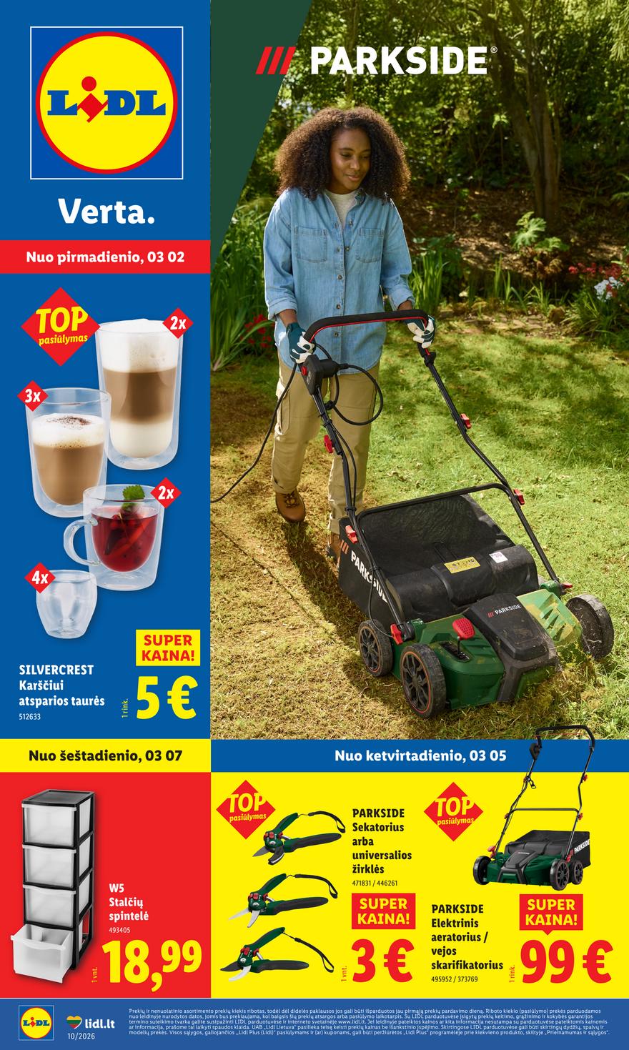 Lidl leidinys naujas akcijos nuo 
  2026-03-02 iki 
  2026-03-08 | Leidinukas.lt puslapis 1