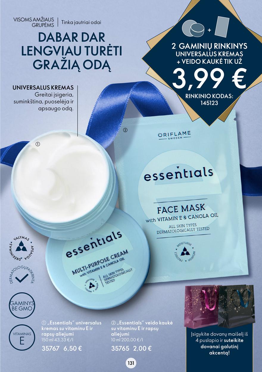 Oriflame katalogas akcijos nuo 
  2022-11-09 iki 
  2022-11-29 | Leidinukas.lt puslapis 131