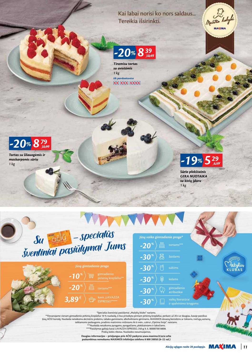 Maxima kaininis leidinys akcijos nuo 
  2020-09-01 iki 
  2020-09-07 | Leidinukas.lt puslapis 11