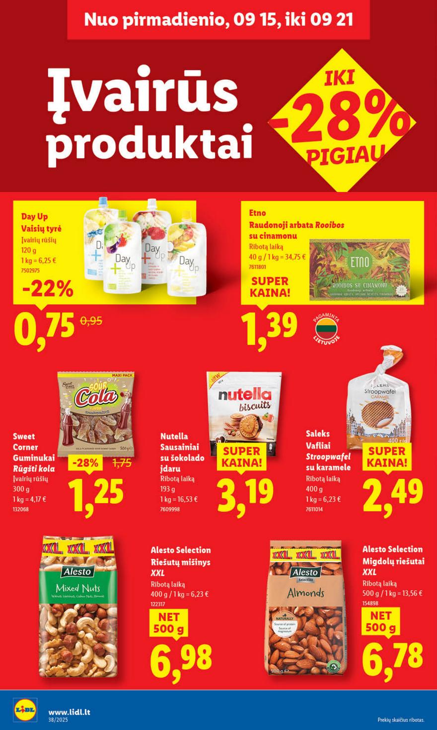 Lidl leidinys akcijos nuo 
  2025-09-15 iki 
  2025-09-21 | Leidinukas.lt puslapis 34