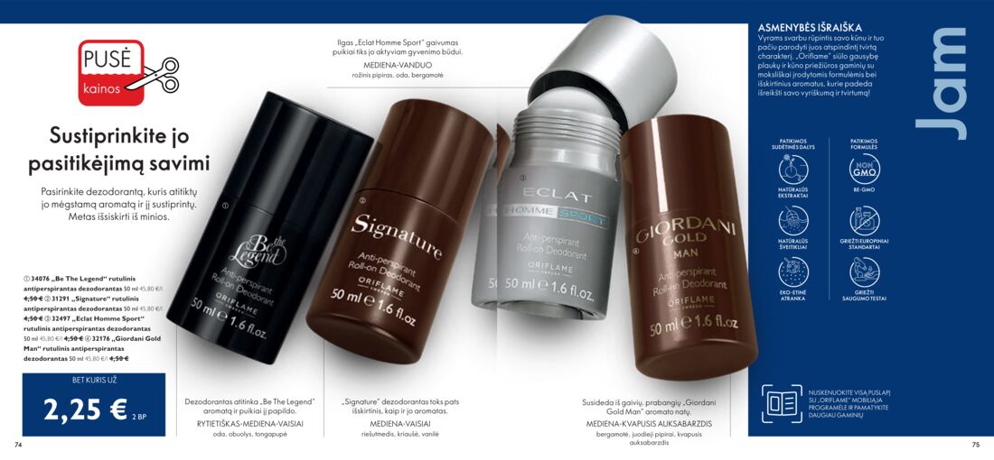 Oriflame katalogas akcijos nuo 
  2021-03-01 iki 
  2021-03-31 | Leidinukas.lt puslapis 38