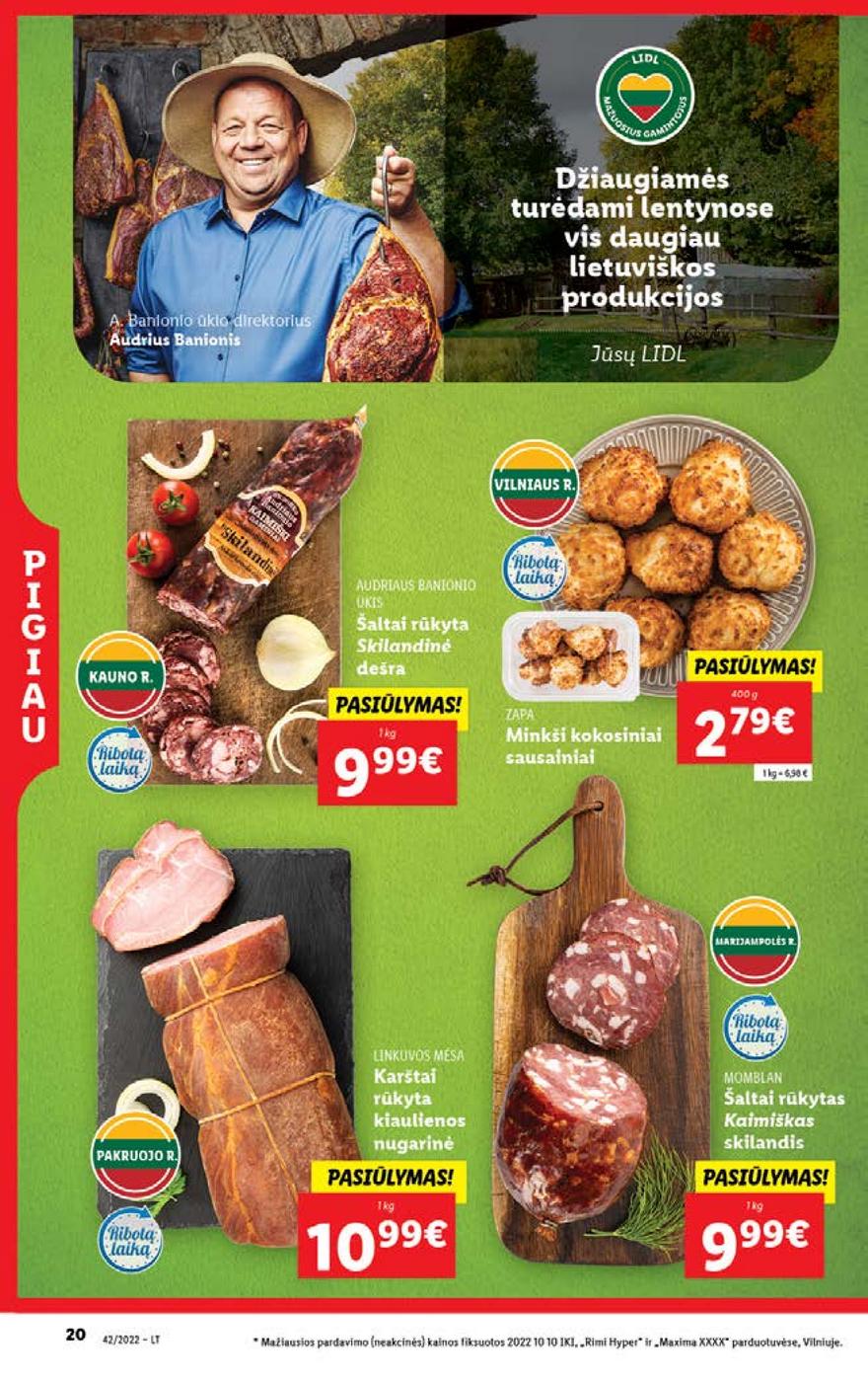 Ldil maisto leidinys akcijos nuo 
  2022-10-17 iki 
  2022-10-23 | Leidinukas.lt puslapis 20