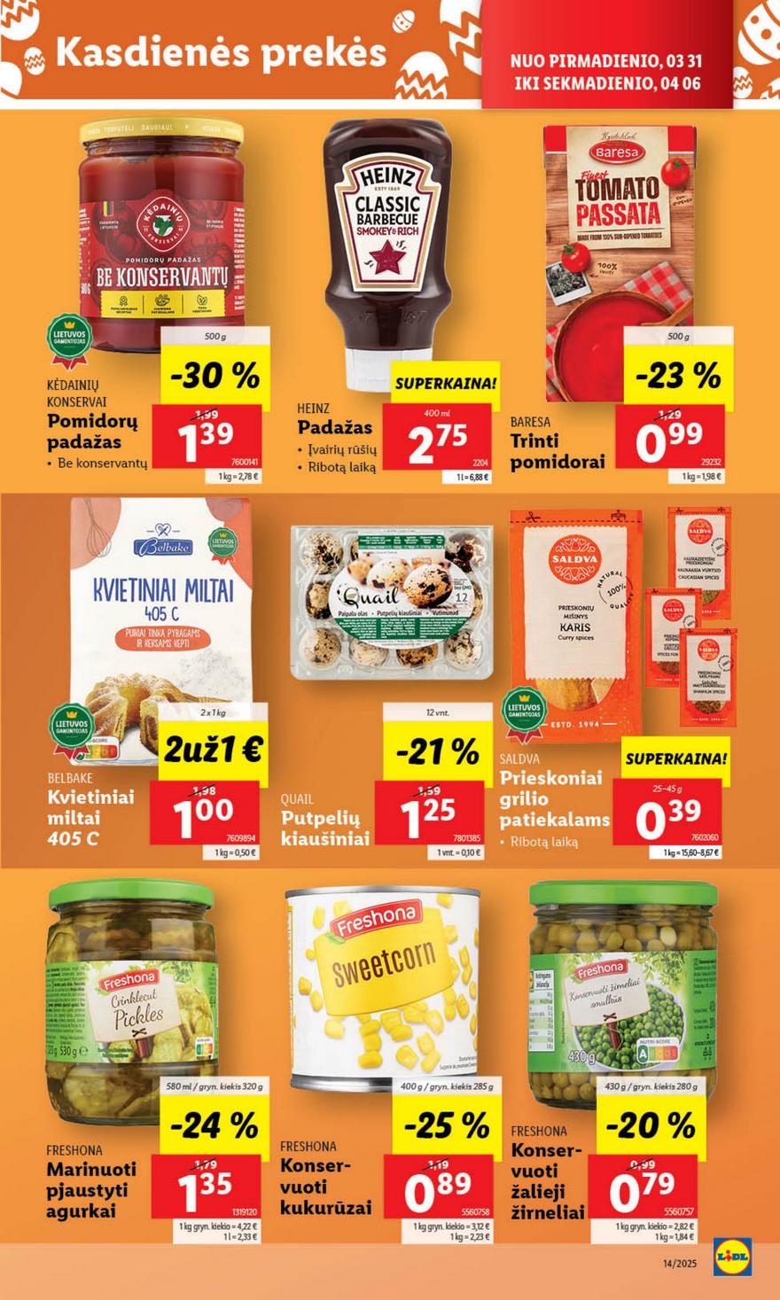 Lidl leidinys akcijos nuo 
  2025-03-31 iki 
  2025-04-06 | Leidinukas.lt puslapis 29