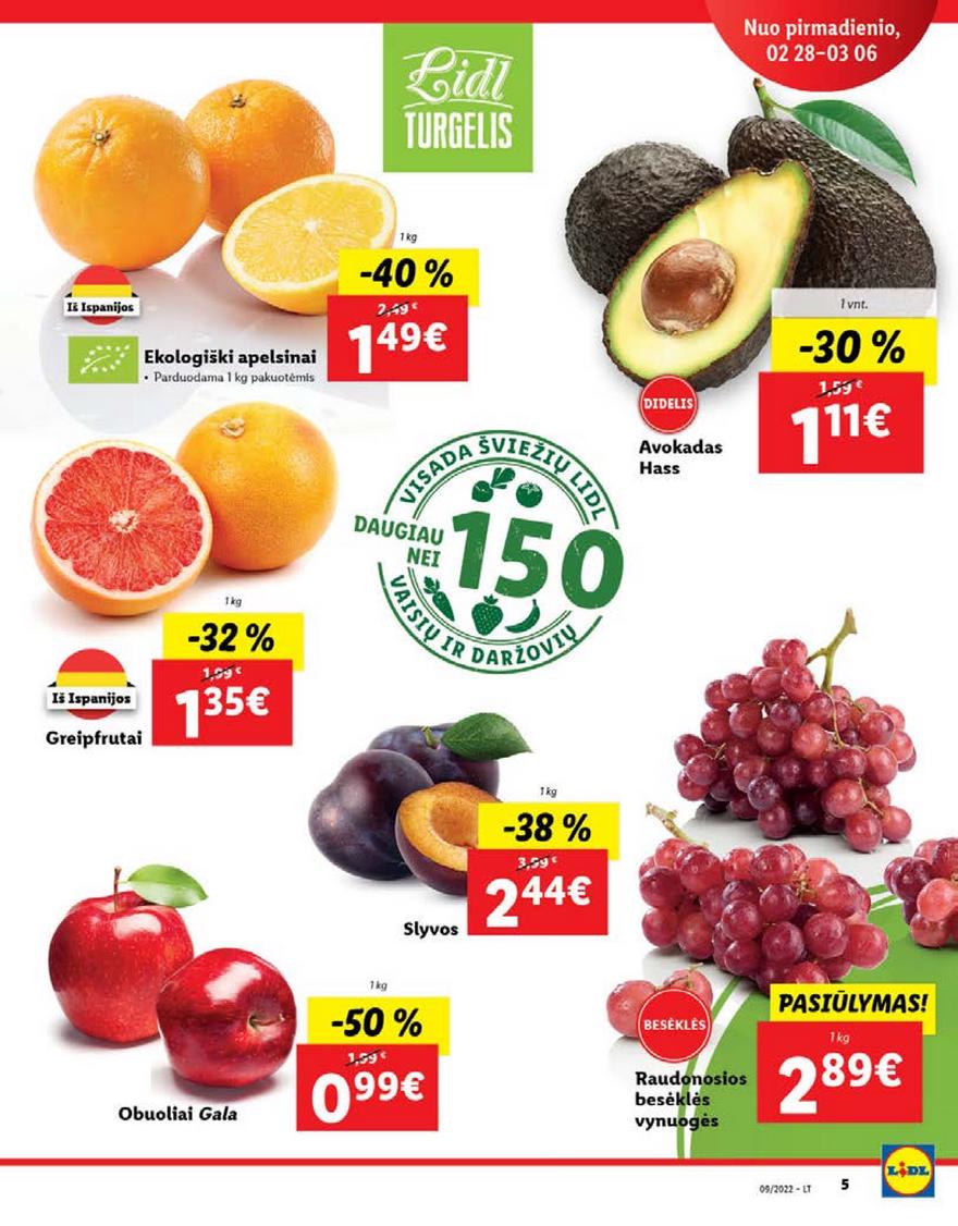 Ldil maisto leidinys akcijos nuo 
  2022-02-28 iki 
  2022-03-06 | Leidinukas.lt puslapis 5