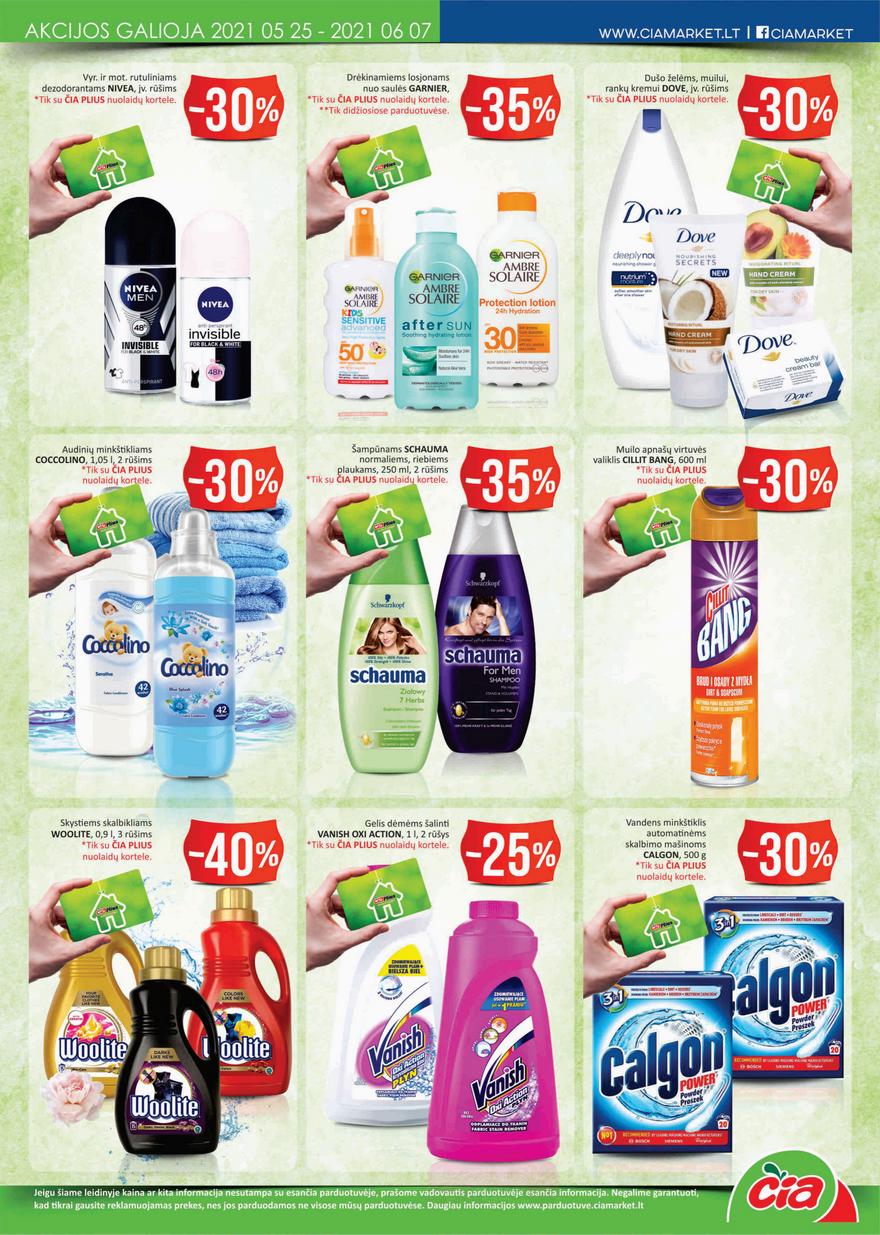 Čia market leidinys akcijos nuo 
  2021-05-25 iki 
  2021-06-07 | Leidinukas.lt puslapis 12