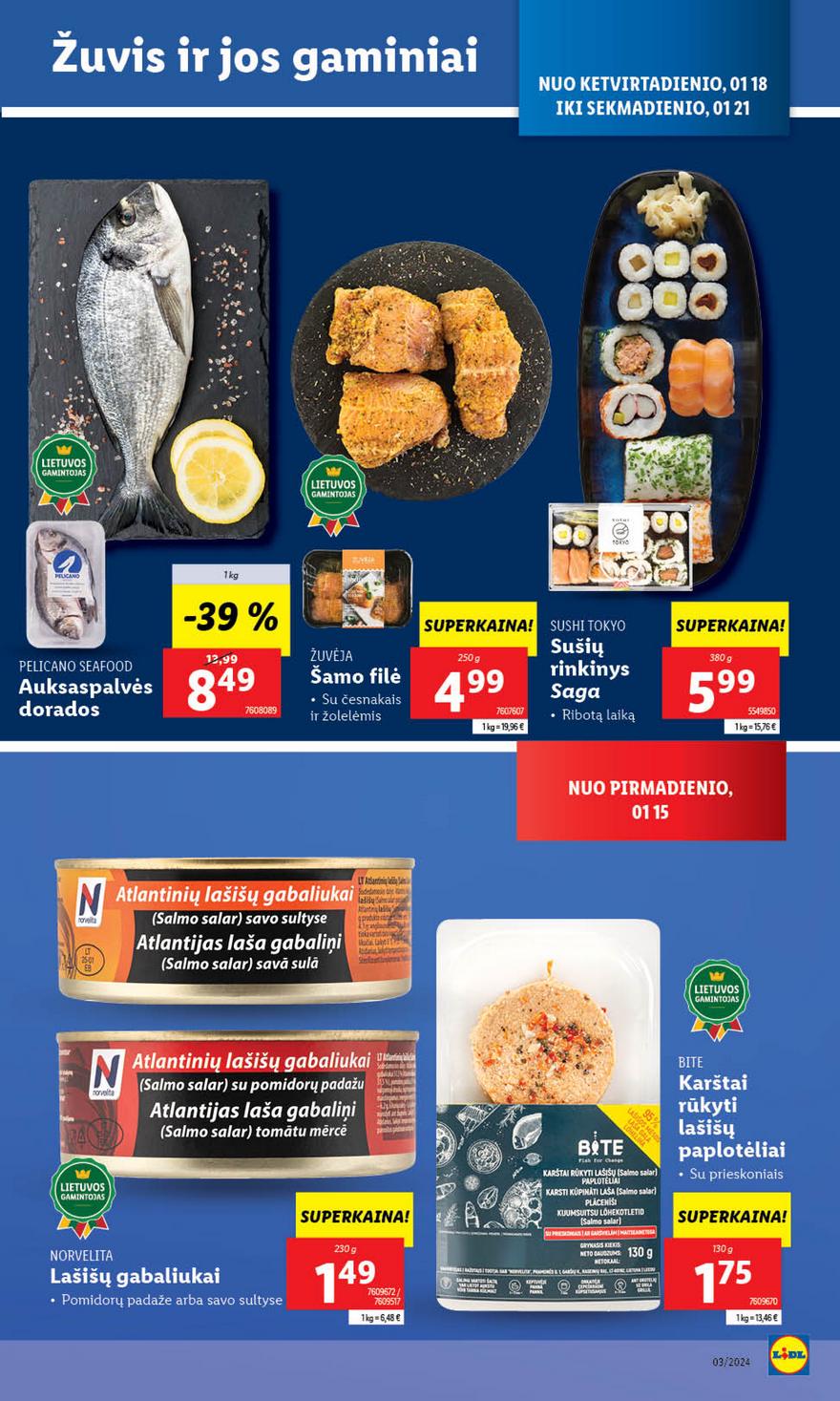 Lidl pasiūlymai akcijos nuo 
  2024-01-15 iki 
  2024-01-21 | Leidinukas.lt puslapis 26