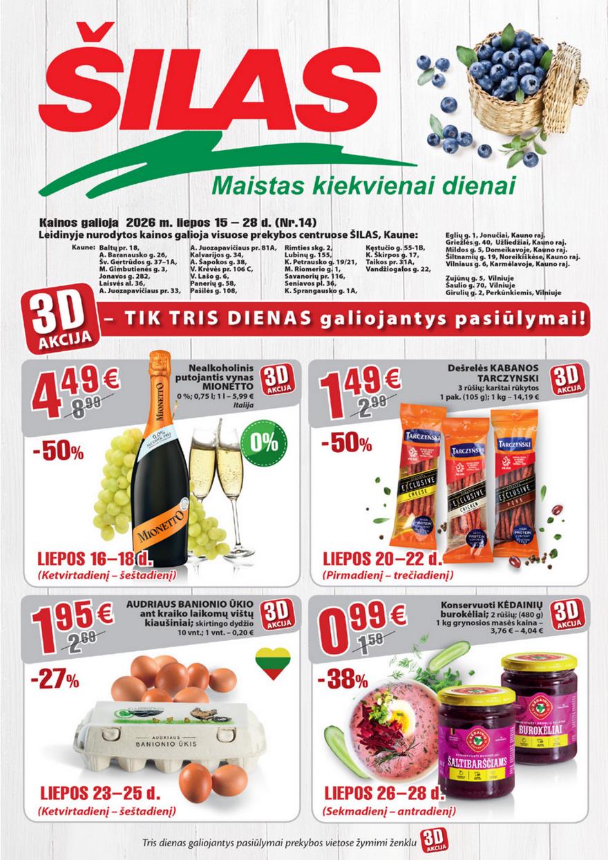 Šilas leidinys akcijos nuo 
  2026-07-15 iki 
  2026-07-28 | Leidinukas.lt puslapis 1
