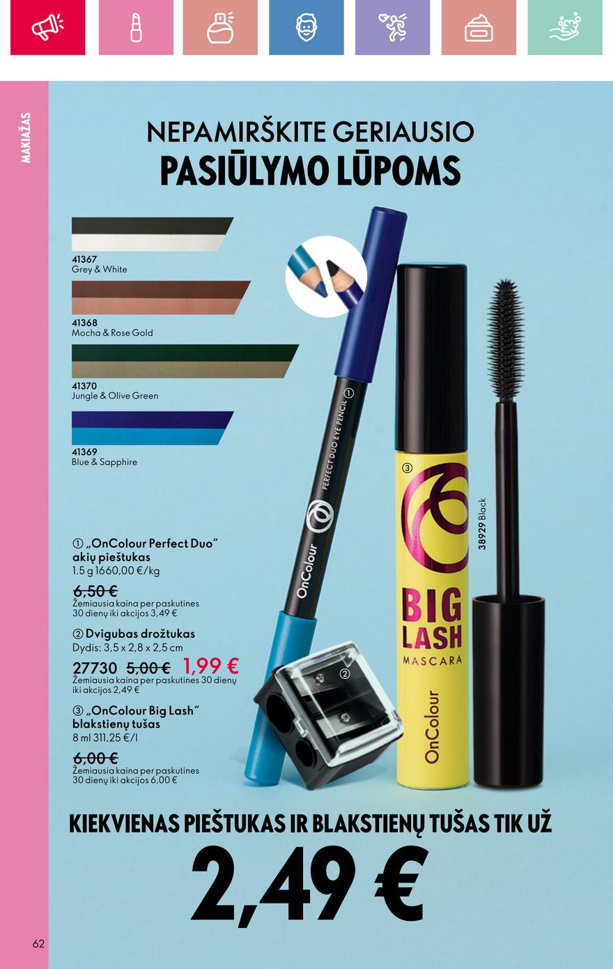 Oriflame katalogas akcijos nuo 
  2025-04-20 iki 
  2025-05-10 | Leidinukas.lt puslapis 62