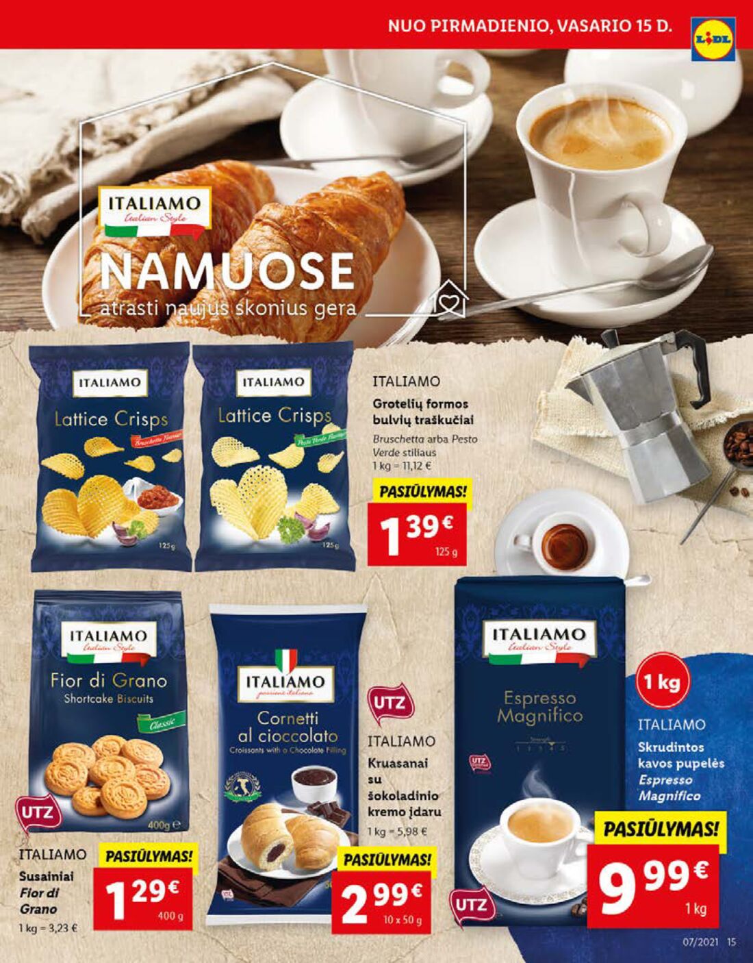 Lidl savaitinis leidinys akcijos nuo 
  2021-02-15 iki 
  2021-02-21 | Leidinukas.lt puslapis 15