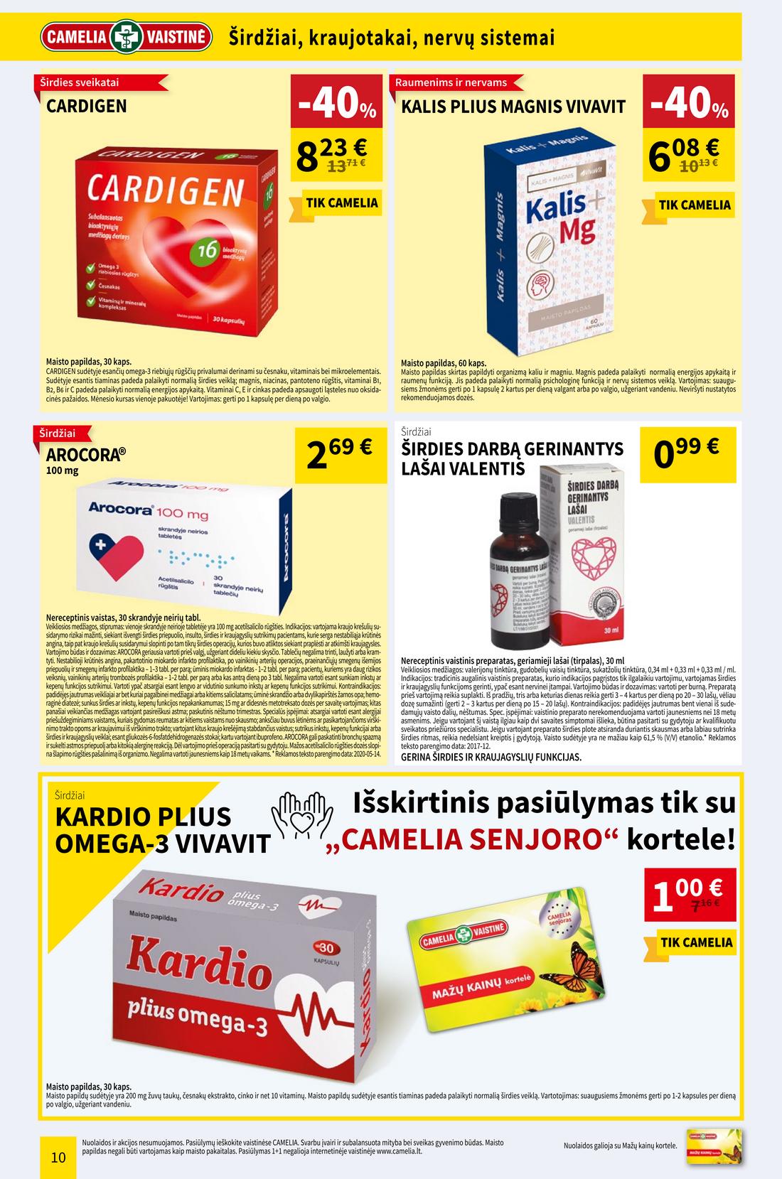 Camelia balandžio leidinys akcijos nuo
2021-04-01 iki
2021-04-30 | Leidinukas.lt puslapis 10
