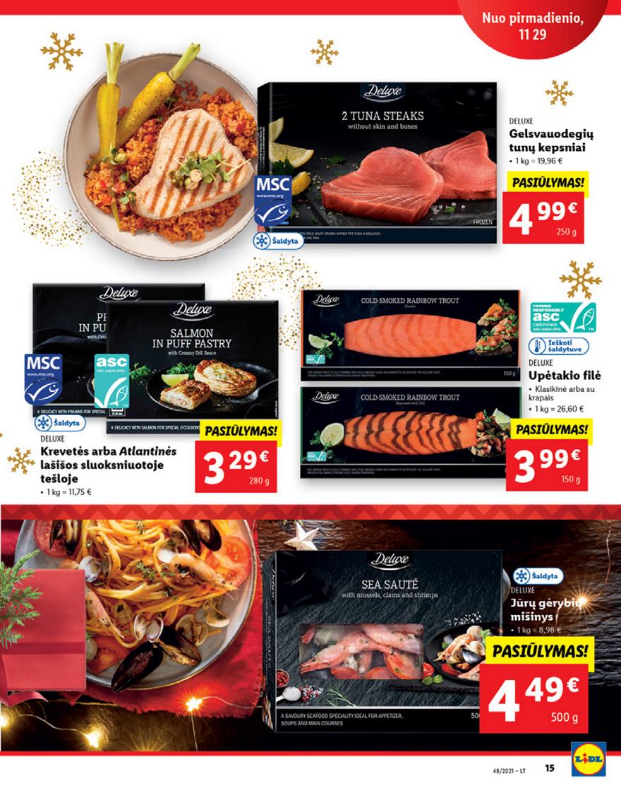 Ldil maisto leidinys akcijos nuo 
  2021-11-29 iki 
  2021-12-05 | Leidinukas.lt puslapis 15