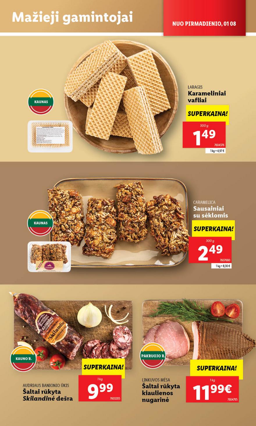 Lidl pasiūlymai akcijos nuo 
  2024-01-08 iki 
  2024-01-14 | Leidinukas.lt puslapis 13