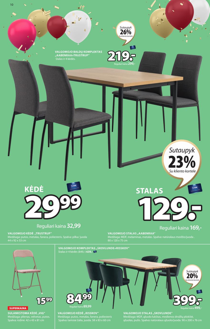 Jysk leidinys akcijos nuo 
  2022-10-18 iki 
  2022-10-24 | Leidinukas.lt puslapis 11