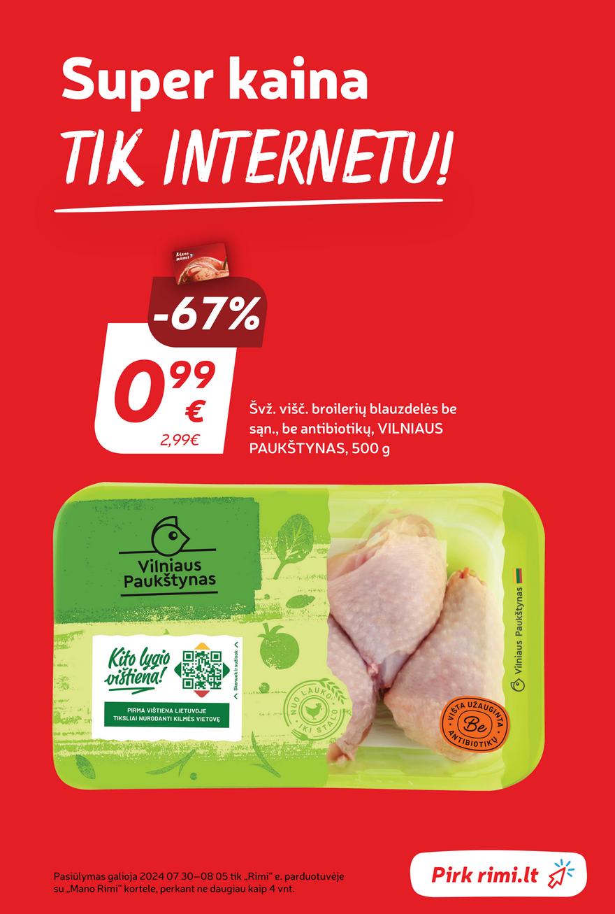 Rimi savaitinis leidinys  akcijos nuo 
  2024-07-30 iki 
  2024-08-05 | Leidinukas.lt puslapis 24
