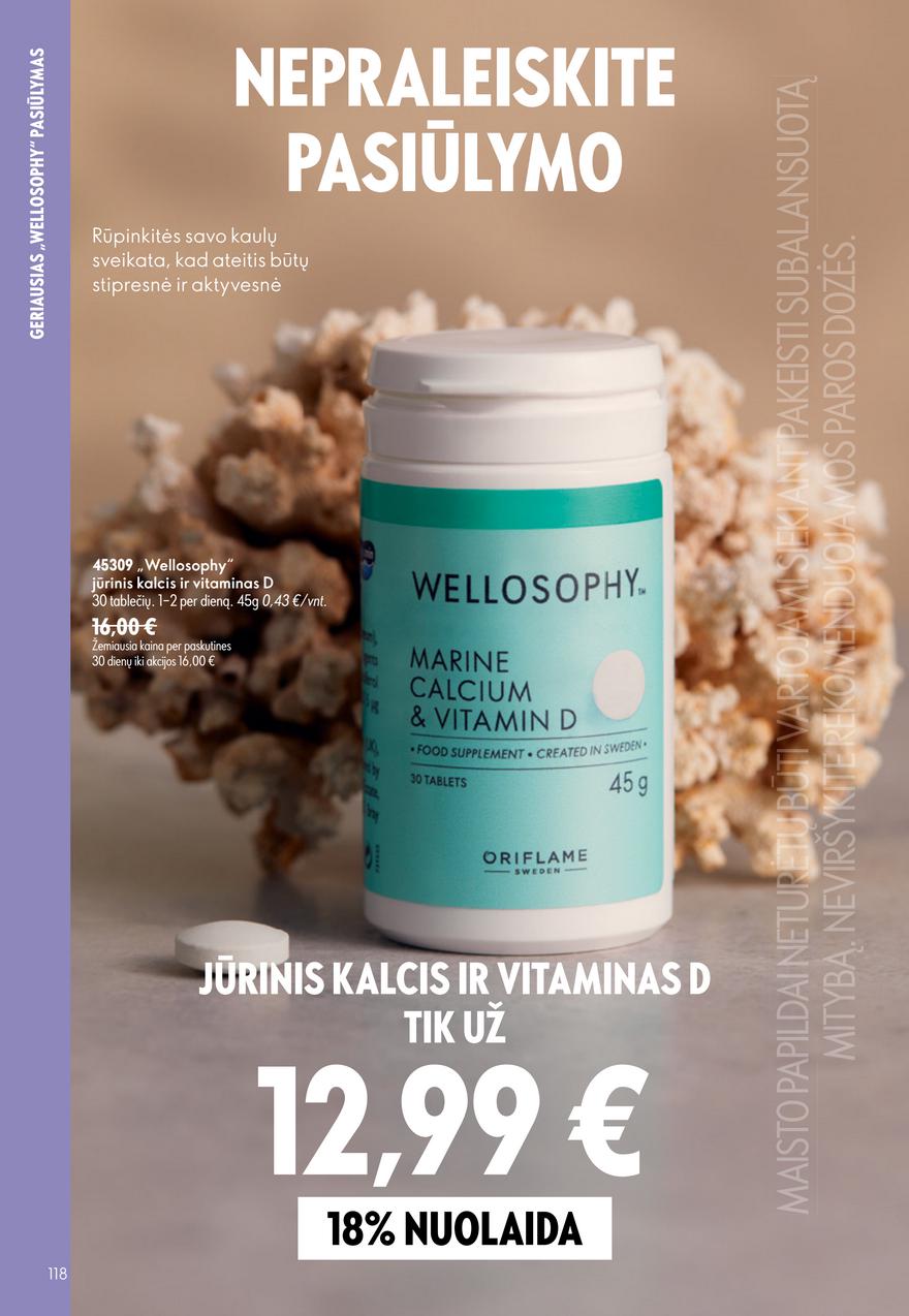 Oriflame katalogas akcijos nuo 
  2026-07-15 iki 
  2026-08-04 | Leidinukas.lt puslapis 118