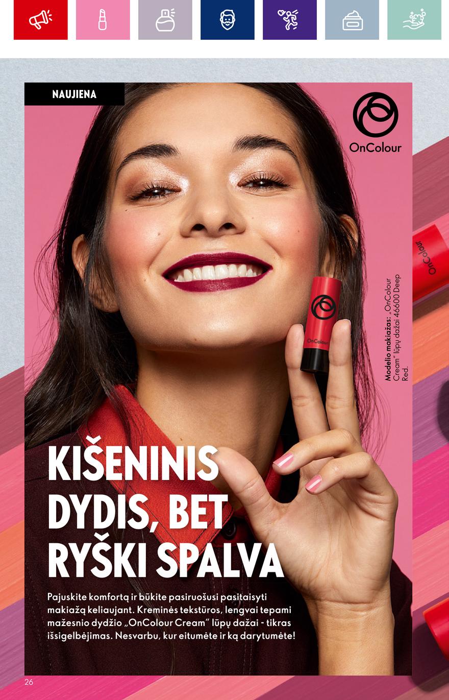 Oriflame katalogas akcijos nuo 
  2023-08-23 iki 
  2023-09-12 | Leidinukas.lt puslapis 26
